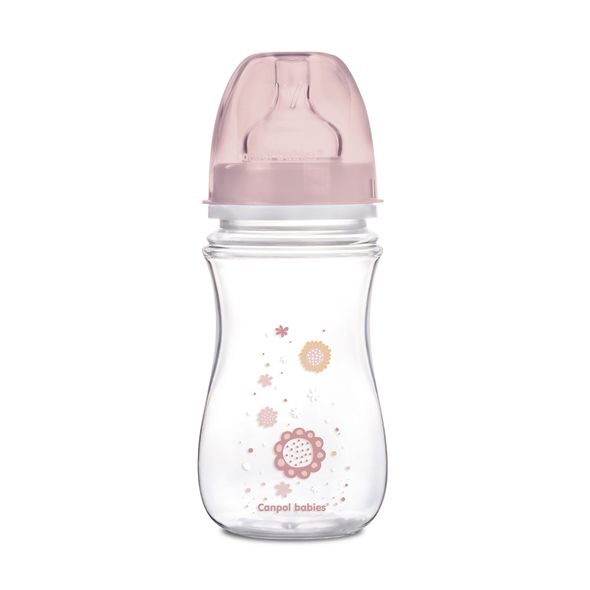 CANPOL BABIES LÁHEV SE ŠIROKÝM HRDLEM NEWBORN BABY 240ML - KOJENECKÉ LAHVE - KRMENÍ