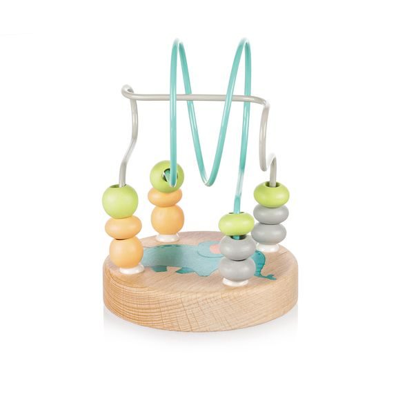 ZOPA DŘEVĚNÁ AKTIVITY HRAČKA - MOTORICKÉ A HRY - PRO DĚTI