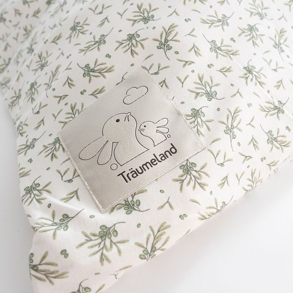 TRÄUMELAND POVLEČENÍ DO KOLÉBKY JERSEY 80/80 + 35/40 OLIVE - POVLEČENÍ DO POSTÝLKY - SPINKÁNÍ