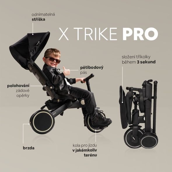 ZOPA TŘÍKOLKA X TRIKE PRO - TŘÍKOLKY ŠLAPACÍ - NOŠENÍ & SPORT