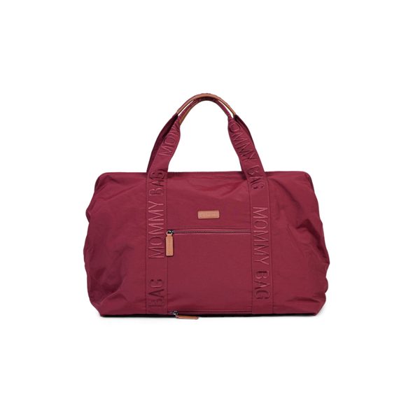 CHILDHOME PŘEBALOVACÍ TAŠKA MOMMY BAG SIGNATURE URBAN BURGUNDY - PŘEBALOVACÍ TAŠKY - KOČÁRKY A PŘÍSLUŠENSTVÍ