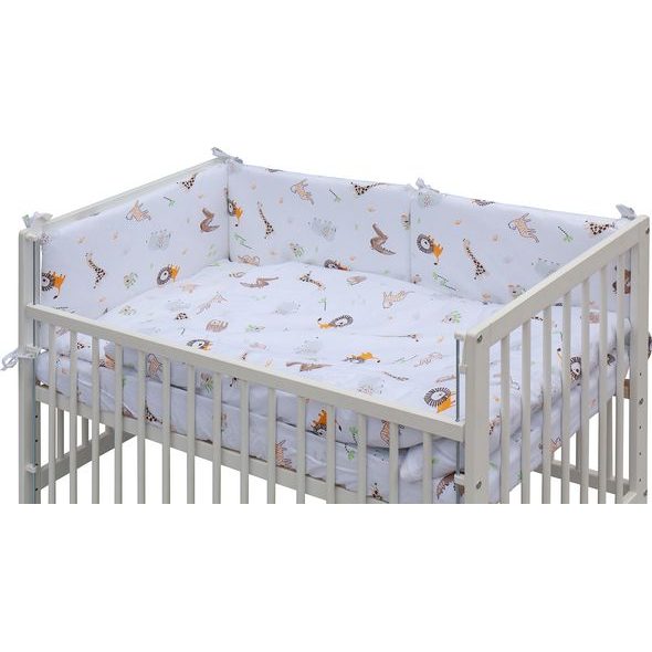 SCARLETT DĚTSKÁ POSTÝLKA S KOMPLETNÍ VÝBAVOU SCARLETT 120 X 60 CM - GONA - DŘEVĚNÉ POSTÝLKY - SPINKÁNÍ