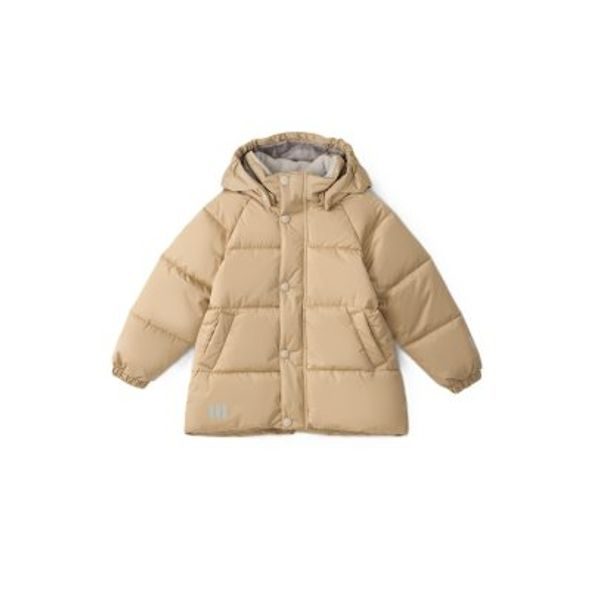 LEOKID ZIMNÍ PROŠÍVANÁ BUNDA LENI LARK BEIGE VEL. 116 - BUNDY - PRO DĚTI