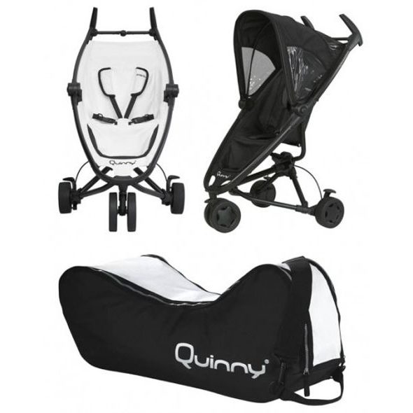 QUINNY ZAPP BLACK&WHITE 2010 - GOLFOVÉ KOČÁRKY - KOČÁRKY A PŘÍSLUŠENSTVÍ