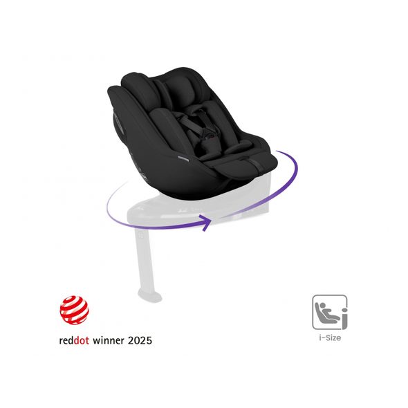 SILVER CROSS APPROACH PLUS 360 AUTOSEDAČKA ICONIC BLACK - AUTOSEDAČKY 0-18KG - AUTOSEDAČKY A PŘÍSLUŠENSTVÍ