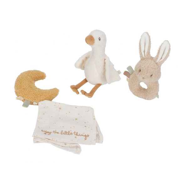 LITTLE DUTCH DÁRKOVÁ SADA NEWBORN NATURALS - FARMA - PRO DĚTI