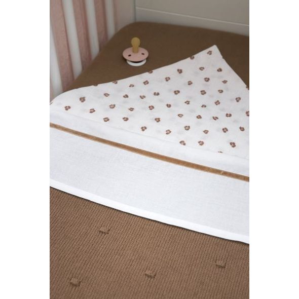 MEYCO DEKA MINI KNOTS - TOFFEE - DĚTSKÉ DEKY PRO MIMINKA - SPINKÁNÍ
