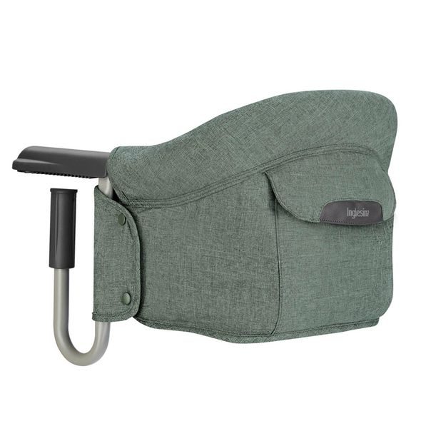 DĚTSKÁ SKLÁDACÍ ŽIDLIČKA INGLESINA FAST PINE GREEN - JÍDELNÍ ŽIDLIČKY CESTOVNÍ - KRMENÍ