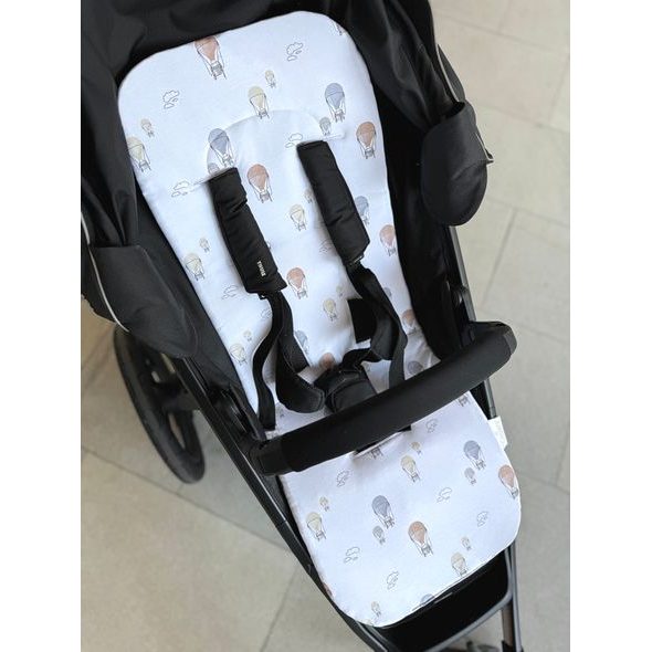 EMITEX PODLOŽKA EDGE MAGIC SKY + BABY BLUE - PODLOŽKY DO KOČÁRKU - KOČÁRKY A PŘÍSLUŠENSTVÍ