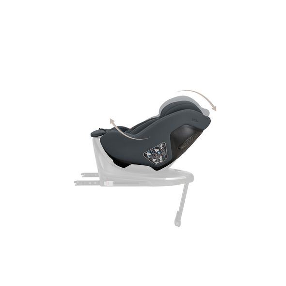 KIKKABOO AUTOSEDAČKA 40-105 CM I-CLASS PLUS I-SIZE GRAPHITE - AUTOSEDAČKY 0-18KG - AUTOSEDAČKY A PŘÍSLUŠENSTVÍ