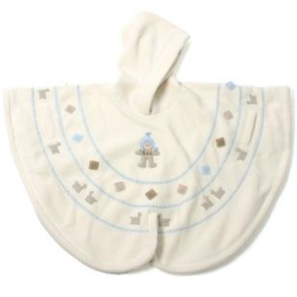 PONCHO POLAR ECRU - KABÁTKY, MIKINKY - PRO DĚTI