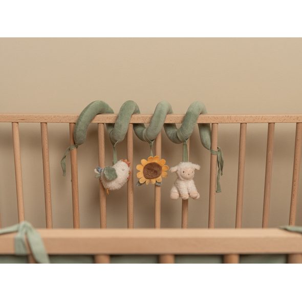 LITTLE DUTCH SPIRÁLA FARMA - SPIRÁLY NA POSTÝLKU / AUTOSEDAČKU - PRO DĚTI