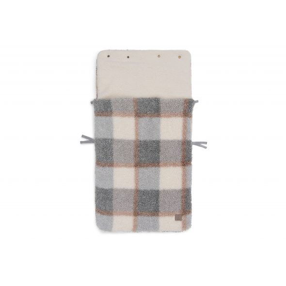 JOLLEIN FUSAK DO AUTOSEDAČKY CHECK BOUCLE - FUSAKY DO AUTOSEDAČKY - AUTOSEDAČKY A PŘÍSLUŠENSTVÍ