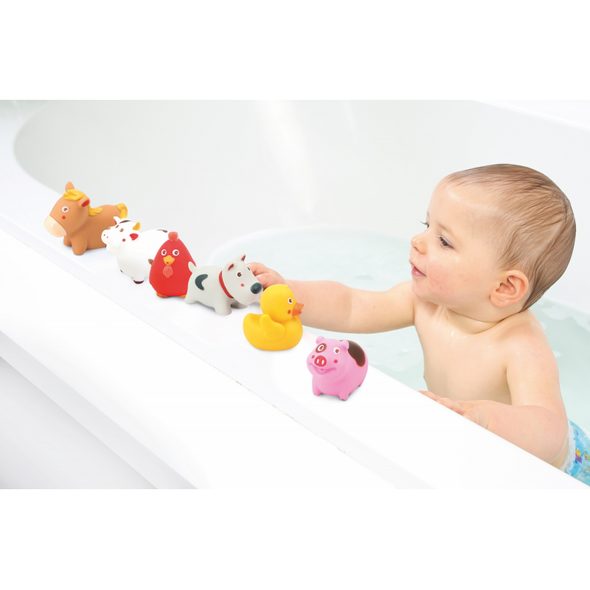 LUDI SADA HRAČEK DO KOUPELE FARMA - HRAČKY DO VANY - PRO DĚTI