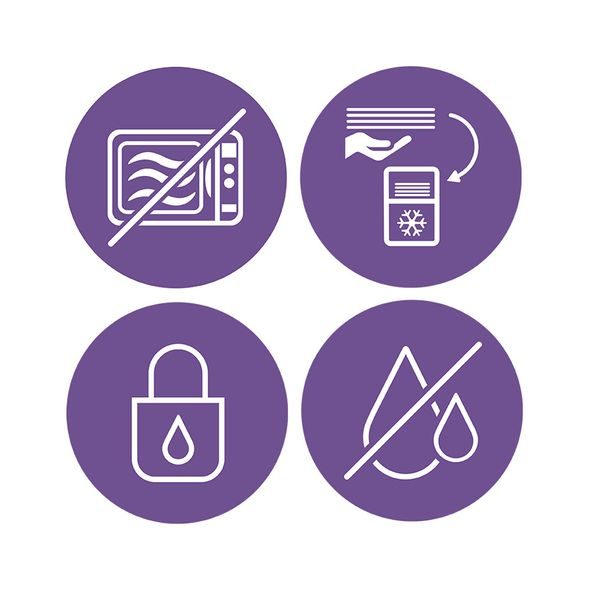 PHILIPS AVENT SÁČKY NA MATEŘSKÉ MLÉKO 180 ML, 25 KS - USKLADNĚNÍ MATEŘSKÉHO MLÉKA - KRMENÍ