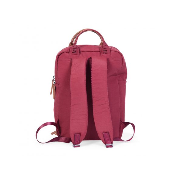 CHILDHOME DĚTSKÝ BATOH MINI CLUB SIGNATURE BURGUNDY - BATOHY A TAŠKY - PRO DĚTI