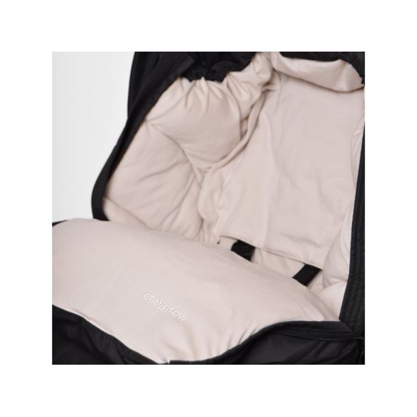 EASYGROW FUSAK PÉŘOVÝ FNUGG BLACK - FUSAKY DO KOČÁRKU - KOČÁRKY A PŘÍSLUŠENSTVÍ