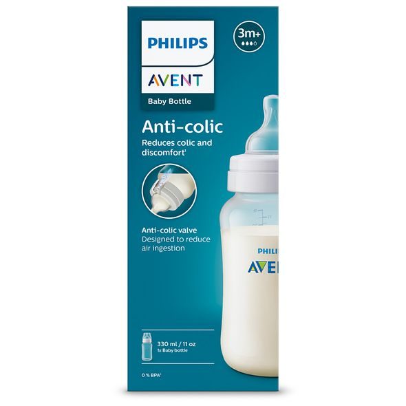 PHILIPS AVENT LÁHEV ANTI-COLIC 330ML, 3M+ - KOJENECKÉ LAHVE - KRMENÍ