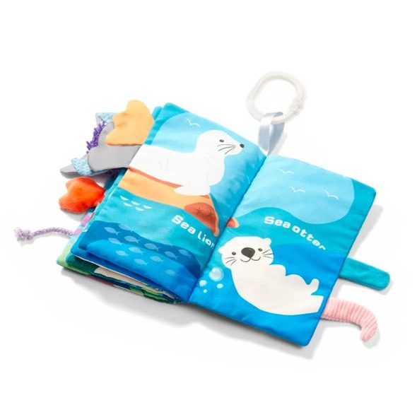 BABYONO KNÍŽKA NA HRANÍ GO TO THE OCEAN - KNÍŽKY PRO NEJMENŠÍ - PRO DĚTI