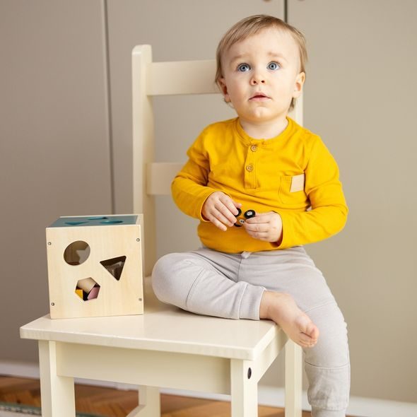 PETITE&MARS HRAČKA DŘEVĚNÁ TŘÍDÍCÍ GRAVITY WOOD OF MARS 12M+ - MOTORICKÉ A HRY - PRO DĚTI