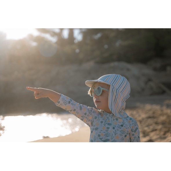 LITTLE DUTCH PLAVECKÁ ČEPICE STRIPES MULTICOLOR VEL. 3 - ČEPIČKY A KLOBOUČKY - PRO DĚTI