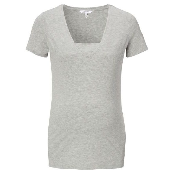 NOPPIES NURSING PYJAMA SHIRT HOME GREY MELANGE - TĚHOTENSKÁ MÓDA - PRO MAMINKY