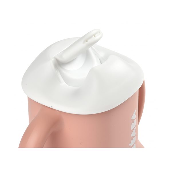 BEABA TRÉNOVACÍ HRNEK 3V1 OLD PINK - DĚTSKÉ HRNEČKY - KRMENÍ