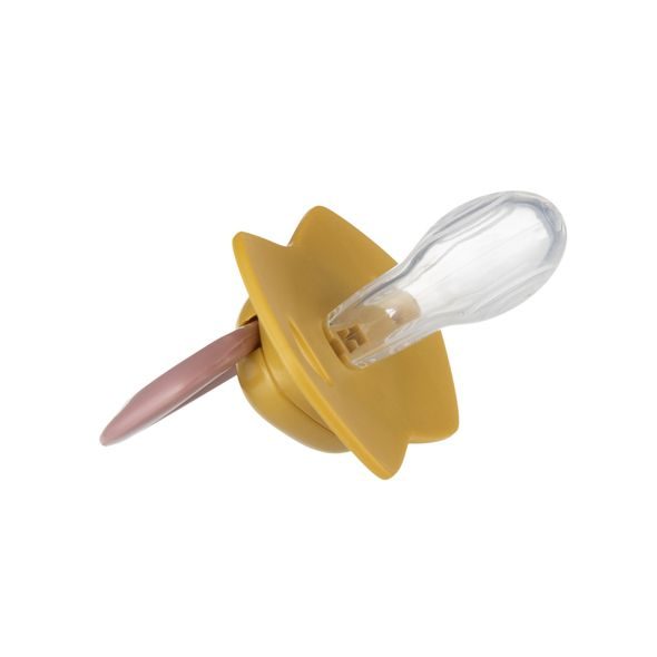 CANPOL BABIES DUDLÍK SILIKONOVÝ SYMETRICKÝ LIGHT TOUCH GOLD 6-18M 2KS RŮŽOVÝ - ŠIDÍTKA A DOPLŇKY - KRMENÍ