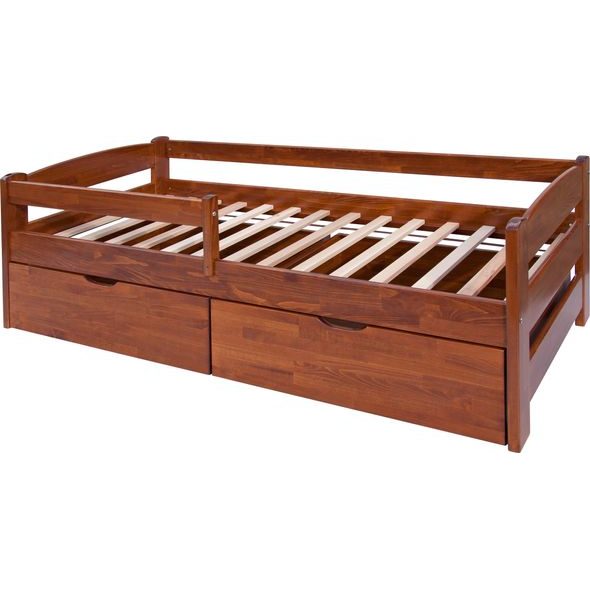 SCARLETT ŠUPLÍKY K POSTELI SISI 2KUSY- OŘECH - DŘEVĚNÉ POSTÝLKY - SPINKÁNÍ