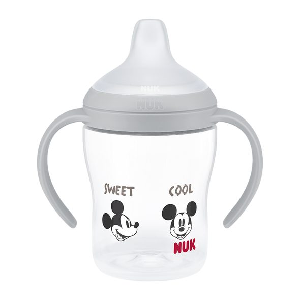 NUK PERFECT MATCH LÁHEV UČENÍ DISNEY MICKEY MOUSE ŠEDÁ 150 ML - KOJENECKÉ LAHVE - KRMENÍ