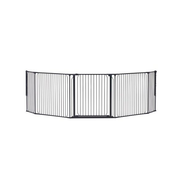 BABY DAN UNIVERZÁLNÍ PROSTOROVÁ ZÁBRANA BABYDAN COMBIFIT XL, ČERNÁ - OHRÁDKY - KOUPÁNÍ A ZDRAVÍ