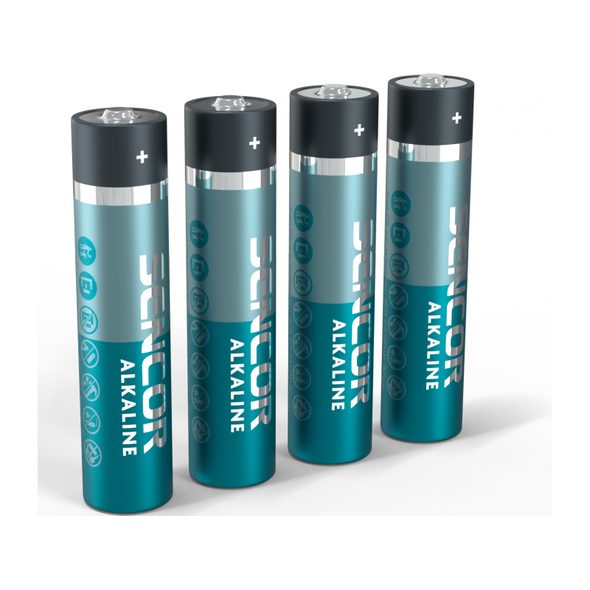 SENCOR ALKALICKÉ BATERIE AAA 8 KS - BATERIE - PRO DĚTI