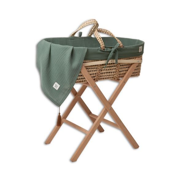 FUNNABABY KOMPLETNÍ MOJŽÍŠŮV KOŠ S VÝBAVOU IVY GREEN - KOŠÍKY A KOLÉBKY - SPINKÁNÍ