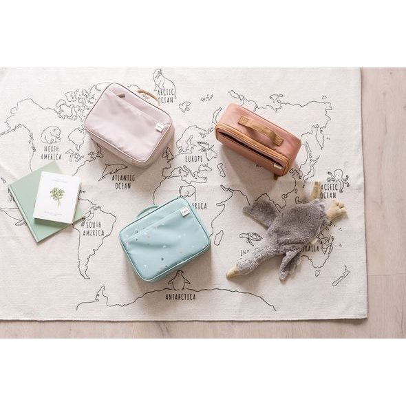 3 SPROUTS TAŠKA NA SVAČINU RECYCLED TERRAZZO GREEN - KRABIČKY NA SVAČINU - KRMENÍ