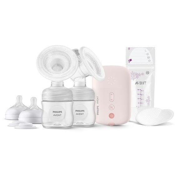 PHILIPS AVENT ODSÁVAČKA MATEŘSKÉHO MLÉKA ELEKTRICKÁ DUO SCF397/31 - ODSÁVAČKY MATEŘSKÉHO MLÉKA - KRMENÍ