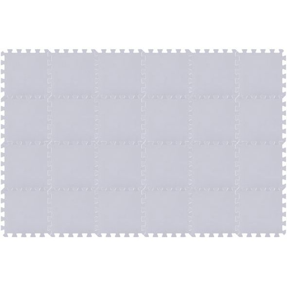 RIALTO BABY HRACÍ PODLOŽKA PUZZLE SILVER 180X120CM - HRACÍ PODLOŽKY NA ZEM - SPINKÁNÍ