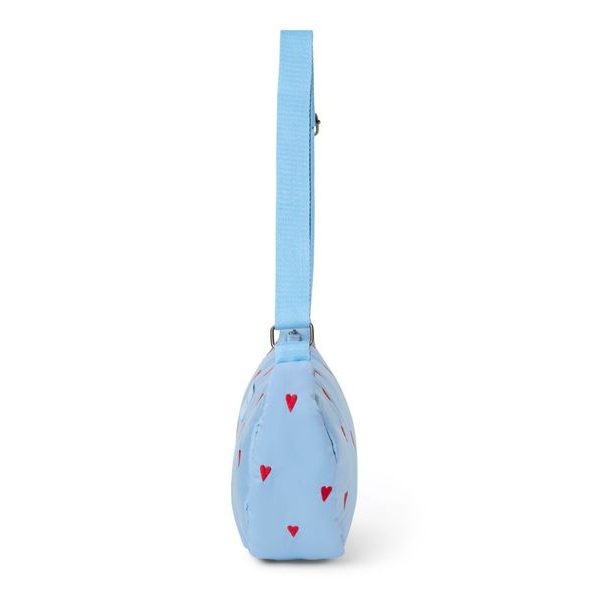 STUDIO NOOS PUFFY ADULT FANNY KABELKA LIGHT BLUE HEARTS - ORGANIZÉRY A KOŠÍKY - KOČÁRKY A PŘÍSLUŠENSTVÍ