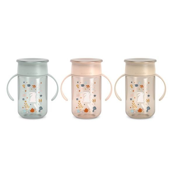 SUAVINEX SUAVINEX | 360° HRNÍČEK NA UČENÍ 340 ML WONDERLAND - DĚTSKÉ HRNEČKY - KRMENÍ