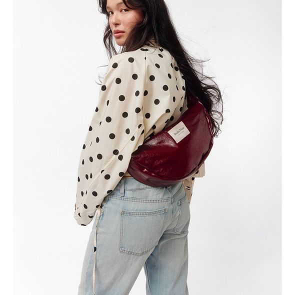 STUDIO NOOS LEATHER ADULT FANNY KABELKA BURGUNDY - DOPLŇKY - PRO MAMINKY