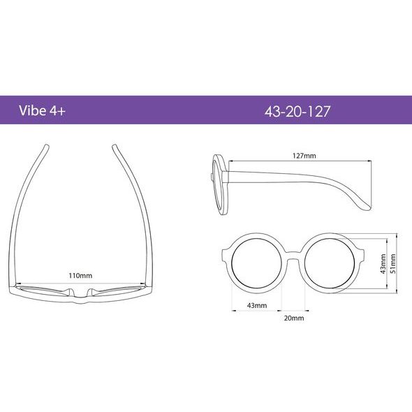 REAL SHADES SLUNEČNÍ BRÝLE VIBE 4+ - SLUNEČNÍ BRÝLE - PRO DĚTI