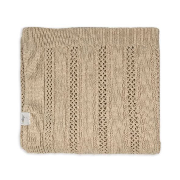 LODGER DEKA NEWBORN MERINO TAN BEIGE - DĚTSKÉ DEKY PRO MIMINKA - SPINKÁNÍ