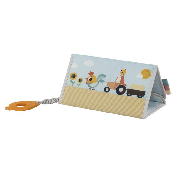 TINY LOVE KNÍŽKA S AKTIVITAMI PRO HRU NA BŘÍŠKU FARMERS FUNDAY - HRA NA BŘÍŠKU - PRO DĚTI