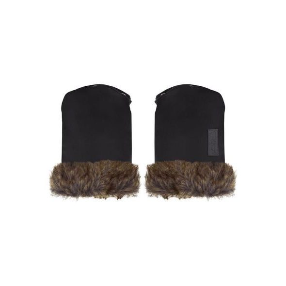 MOMI RUKAVICE KE KOČÁRKU MOMI ČERNÉ - RUKÁVNÍKY NA KOČÁREK - KOČÁRKY A PŘÍSLUŠENSTVÍ