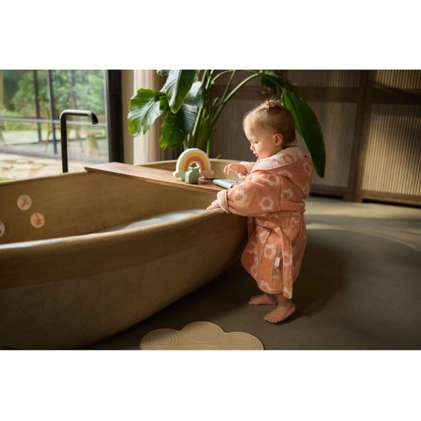 JOLLEIN ŽUPAN FROTÉ 1-2 ROKY JACQUARD FLOWER - OSUŠKY A DĚTSKÉ ŽUPANY - KOUPÁNÍ A ZDRAVÍ