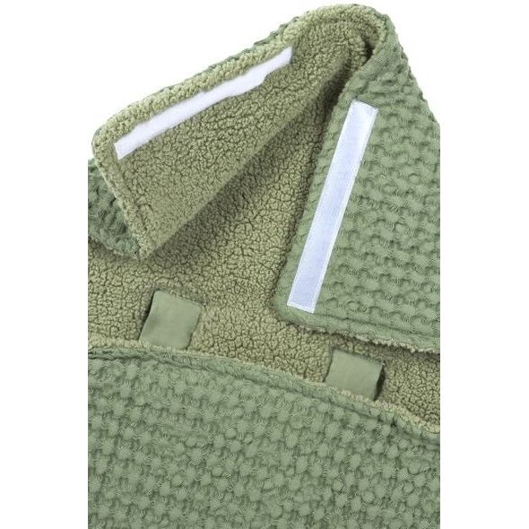 MEYCO FUSAK WAFFLE TEDDY - OLIVE GREEN - FUSAKY DO KOČÁRKU - KOČÁRKY A PŘÍSLUŠENSTVÍ
