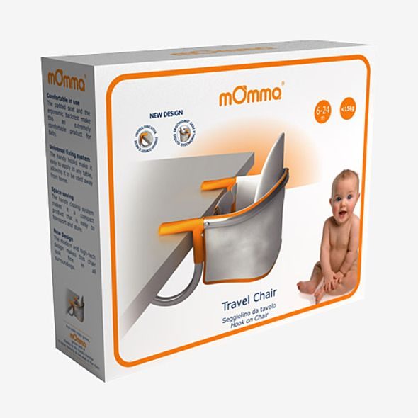 MOMMA CESTOVNÍ ŽIDLIČKA - JÍDELNÍ ŽIDLIČKY CESTOVNÍ - KRMENÍ