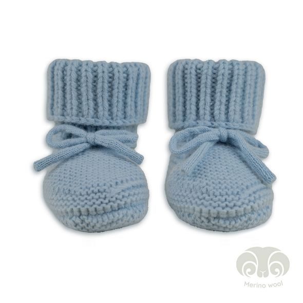 LODGER CAPÁČKY MERINO BLUE FOGG 0 - 6 MĚSÍCŮ - KOJENECKÉ CAPÁČKY - PRO DĚTI