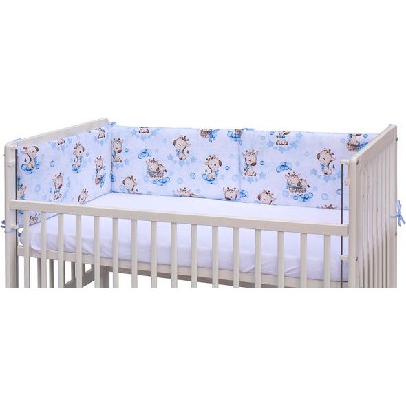 SCARLETT MANTINEL DO POSTÝLKY 4DÍLNÝ SCARLETT FIKI 180X30CM MODRÁ - MANTINELY - SPINKÁNÍ