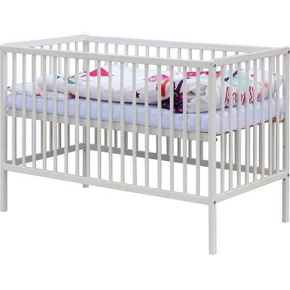 SCARLETT DĚTSKÁ POSTÝLKA S KOMPLETNÍ VÝBAVOU SCARLETT 120 X 60 CM - MOLY - DŘEVĚNÉ POSTÝLKY - SPINKÁNÍ