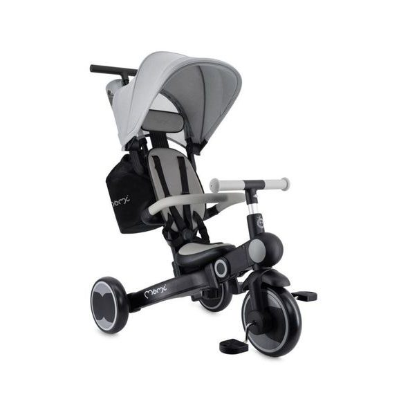 MOMI TŘÍKOLKA MOMI SOLIVIA ŠEDÁ - TŘÍKOLKY ŠLAPACÍ - NOŠENÍ & SPORT